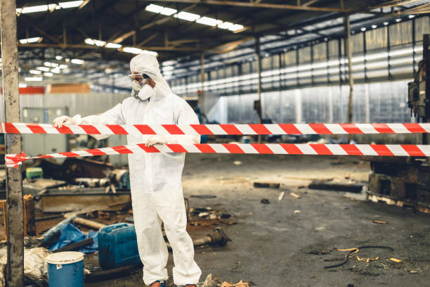 Professional Crime Scene Cleanup technician working in Akron, IA